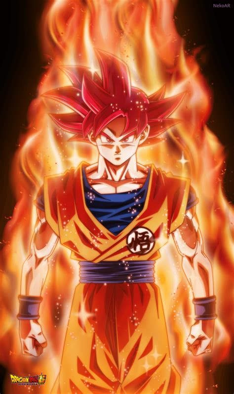 Goku, naruto uzumaki sage mode costume. 1024x1720 Super Saiyan God Poster by NekoAR on DeviantArt | Dragon ball goku, Anime dragon ball ...