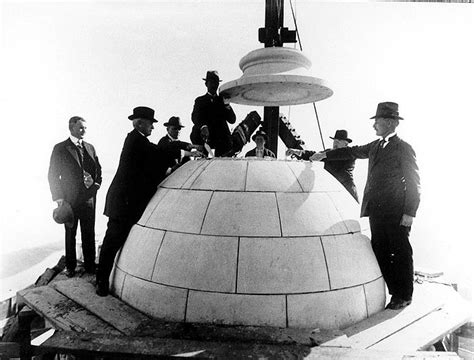 100 Years Ago Capstone Placed On Capitol
