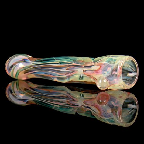 Large Color Changing Chillum Color Change Glass Pipes Chillum