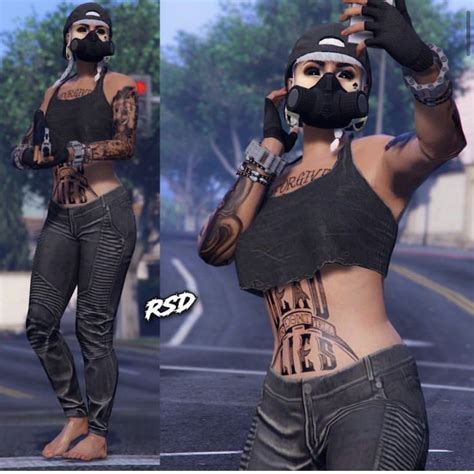 Pin By Sefia Zhen On Gta V Clothes For Women Cool Girl Outfits Girl