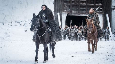 Game Of Thrones Jon Snow Kit Harington Kristofer Hivju Tormund