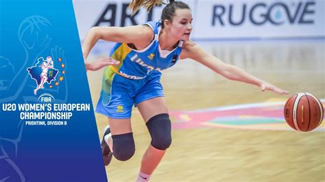 Iceland V Ukraine Full Game Fiba U20 Womens European Championship Division B 2019 Youtube