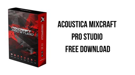 Acoustica Mixcraft Pro Studio Free Download My Software Free