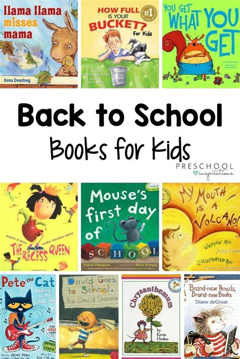The Best Back To School Books For Kids Preschool Inspirations