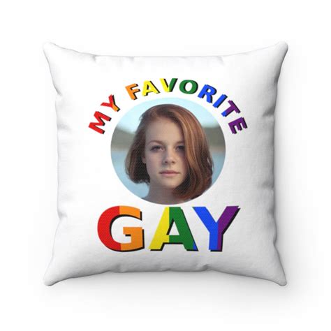 My Favorite Gay Pillow Gay Ts Gay Pillow Etsy