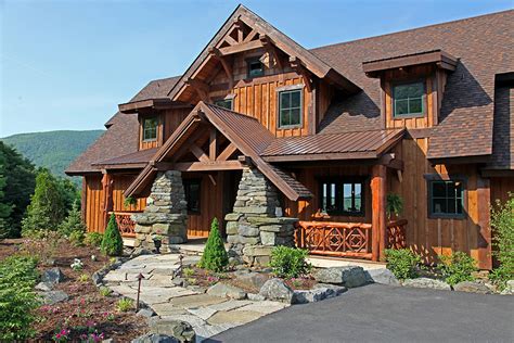 Mountain Lodge With Lower Level 18813ck Architectural Designs