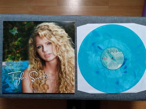 Taylor Swift Debut Album Vinyl Blue Taylorswiftjulc
