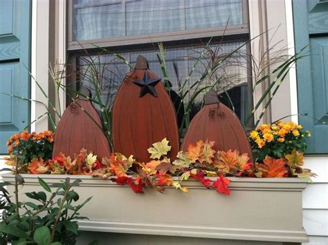 Cheap And Easy Fall Window Boxes Ideas 75 Fall Window Boxes Fall