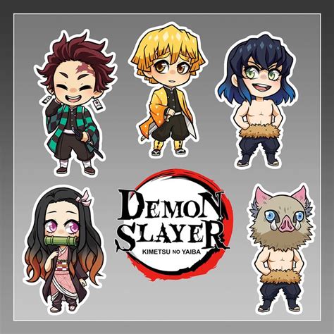 Demon Slayer Stickers Demon Slayer Cute Stickers