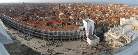 Venice Roofs City Panorama Stock Photo Image Of Places Italian