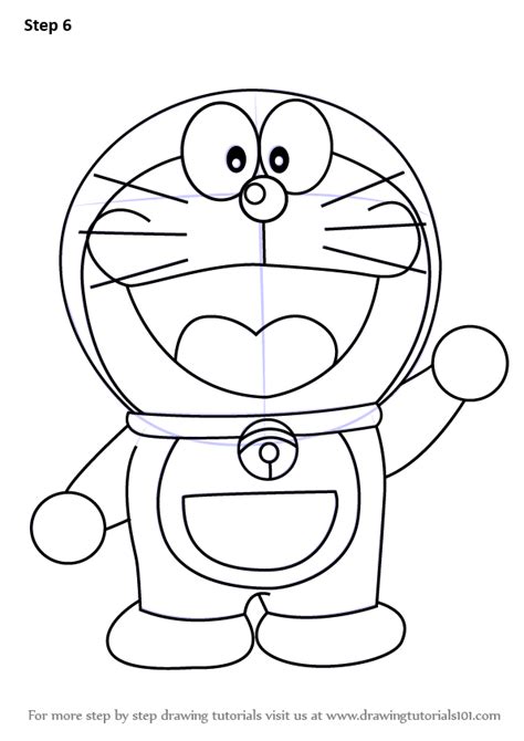 Learn How To Draw Doraemon Doraemon Step By Step Drawing Tutorials