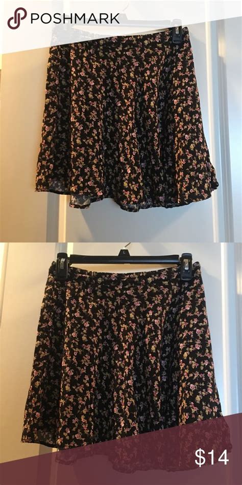 Vintage Y Floral Flowy Skirt Cute Mini Skirt For Women
