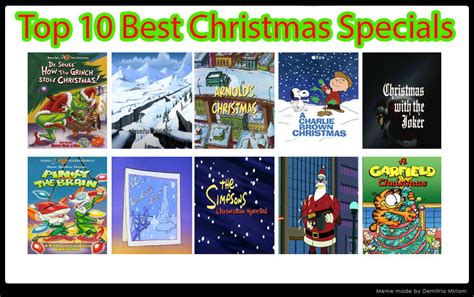 Top 10 Best Christmas Specials By Kouliousis On Deviantart