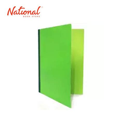 Veco Folder Pressboard Short Plain Green