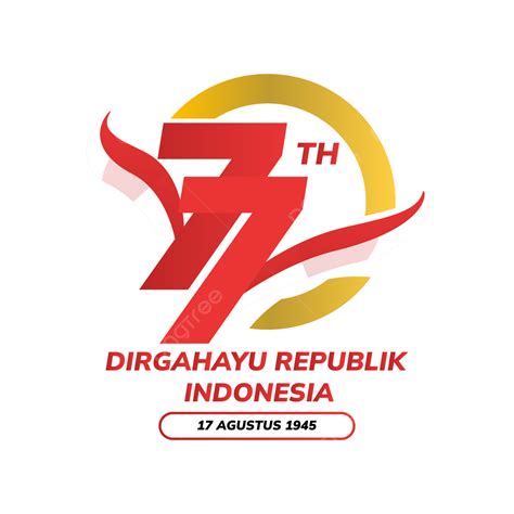 Gambar Tulisan Dirgahayu Republik Indonesia Ke 77 Dengan Bendera