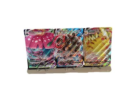 5 Oversized Jumbo Pokemon Cards Ex Gx V Vmax Legendary Full Art 2199