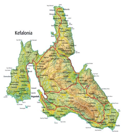 wichtigsten Fakten über Kefalonia Kefalonia Griechenland