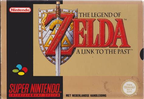 The Legend Of Zelda A Link To The Past 2016 Box Cover