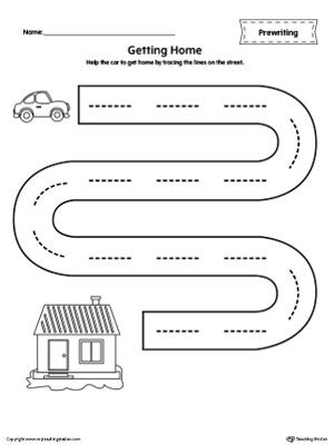 Different spaced lines for different ages; Early Childhood Scissor Skills Worksheets ...