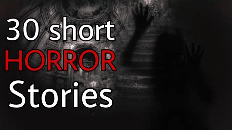 Reading 30 Short Horror Stories Youtube