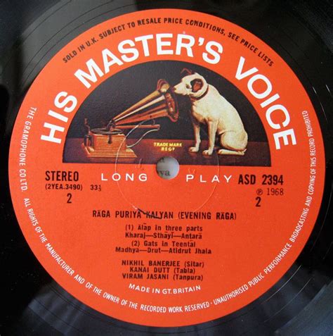 His Masters Voice 1968
