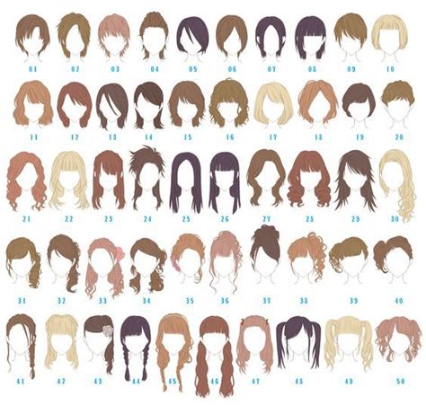 Art References Photo Anime Hair How To Draw Hair Drawings