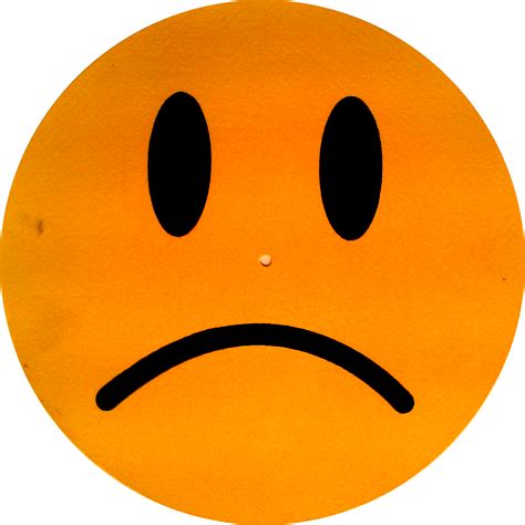 Red Unhappy Face Clipart Best