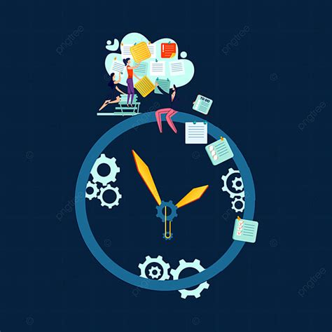 마감 시간 관리 사업 개념 시계 일러스트 마감 시간 시계 시각 Png 일러스트 및 벡터 에 대한 무료 다운로드 Pngtree