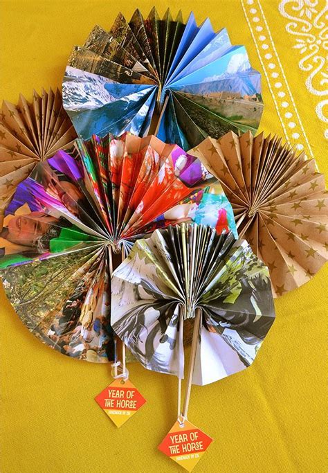 Handmade Paper Fans For Chinese New Year Evermine Blog Chinese