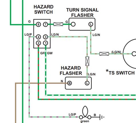 Hazard Switch Wiring Diagram Wiring Diagram And Schematics