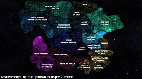 Sci Fi Star Map