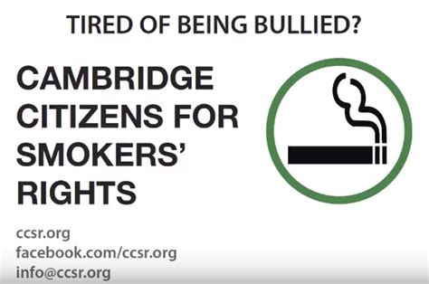 Cambridge Citizens For Smokers Rights Smokingbandits