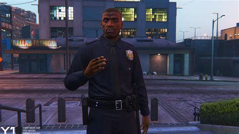 Lspd Mod For Gta V On Xbox One Download Beta Lspd Cop Ped Model