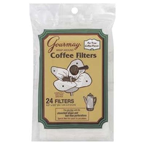 Gourmay Wrap Around Coffee Filter For Percolator 4 Packages Of 24