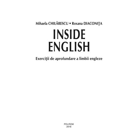 Inside English Mihaela Chilarescuroxana Diaconita Emagro