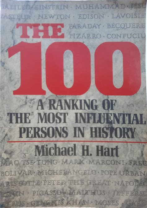 The 100 A Ranking Of The Most Influential Persons In History Books N