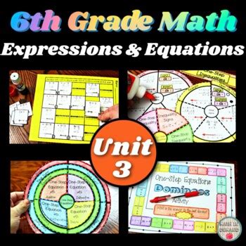 Math In Demand Th Grade Math Unit Expressions Equations Curriculum