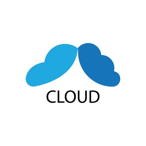 Cloud Logo Vector 18988460 Vector Art At Vecteezy