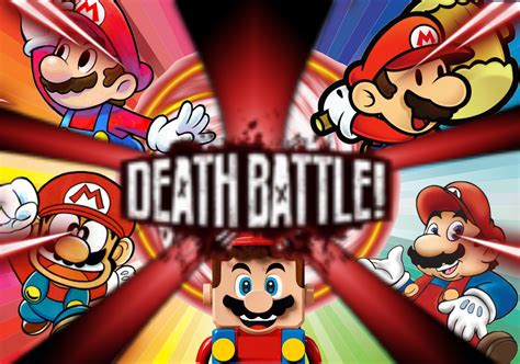 Plumber Plowwy(Mario)vs(paper Mario)vs(Mario kun)vs(lego Mario)vs(cartoon Mario)(Mario battle ...