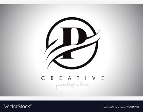 Modern Letter P Logo Design Alphabet Monogram Logo Branding Marketing