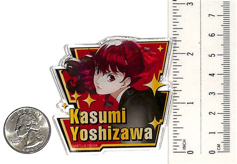 Persona 5 Pin P5 The Royal Fortune Acrylic Badge Kasumi Yoshizawa K