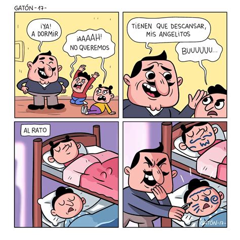 A Dormir Padre Ejemplar Humor Comics