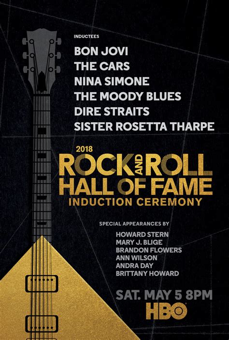 Rock And Roll Hall Of Fame Induction Ceremony Of Extra Large Movie Poster Image Imp Awards