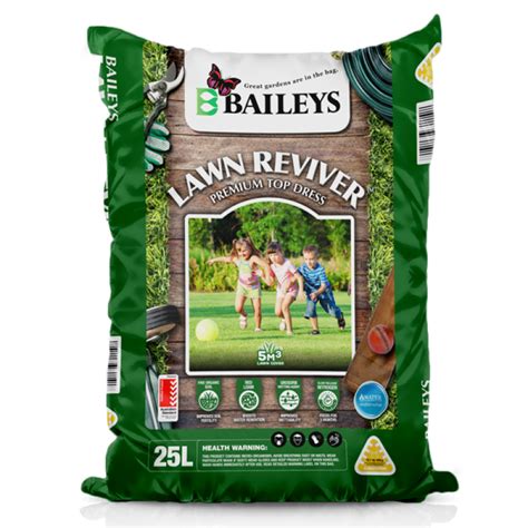 Top Dressing Lawn Lawn Reviver Soil Baileys Fertilisers