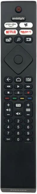 Genuine Philips Ambilight Remote Control 4k Uhd Miniled Android Tv