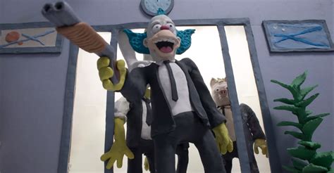 Check Out This Twisted Claymation Mashup Of The Simpsons And Reservoir