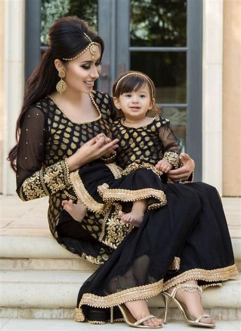 mother and daughter matching dresses latest fashion trend indian fashion ideas … in 2020