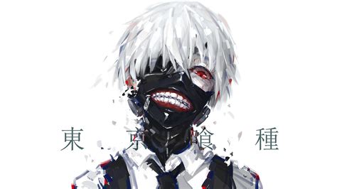 Pictures Tokyo Ghoul Young Man Anime Masks 1920x1080