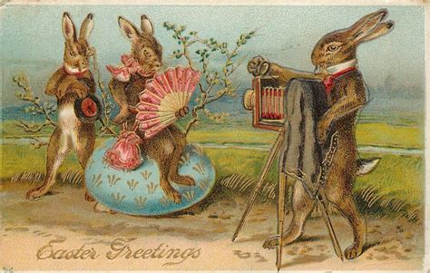 Old Easter Post Card — Easter Greetings 1913 1600×1019 Vintage