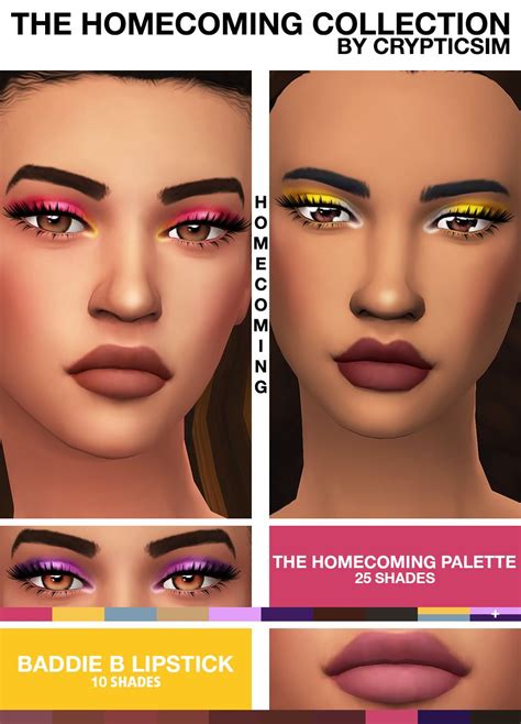 Elliandra Sims 4 Cc Makeup Sims 4 Sims